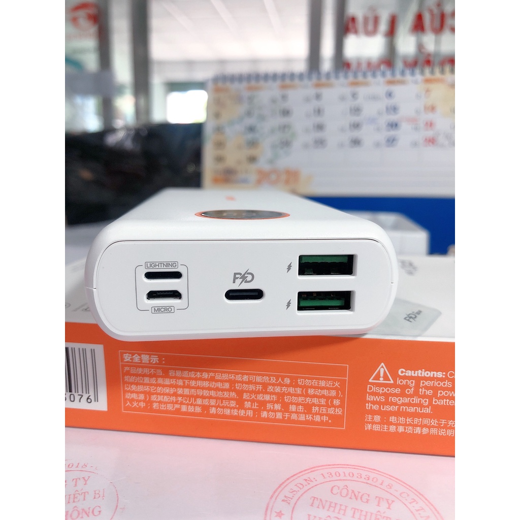 Sạc Dự Phòng Arun FC20P Pro 20000 mAh (PD 22.5W, QC3.0) Sạc Nhanh 2 Chiều Type C, Hàng chính hãng