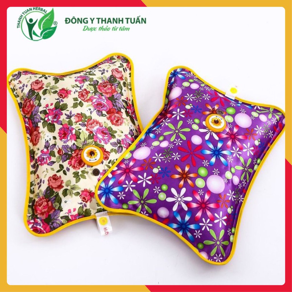 [New] Túi Chườm Đa Năng Hướng Dương Cỡ Lớn (28x38 cm) - Chườm Nóng, Sưởi Ấm, Chườm Lạnh, Màu Sắc Ngẫu Nhiên