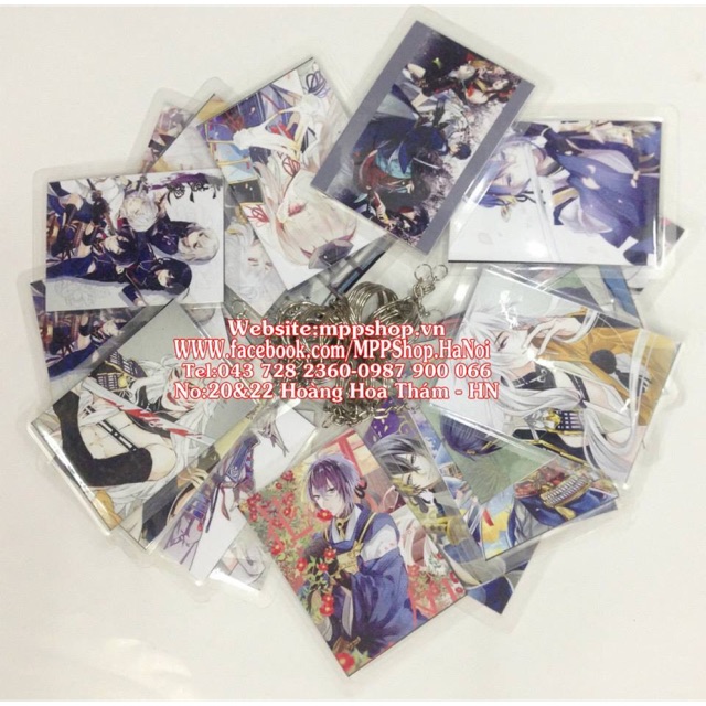 Móc khoá anime tokenranbu 5 cái mẫu ngẫu nhiên