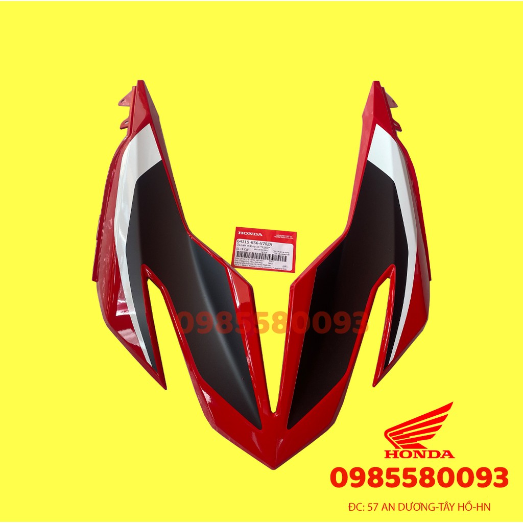 MẶT NẠ XE WINNER X CHÍNH HÃNG HONDA MÀU ĐỎ HRC PHIÊN BẢN ĐƯỜNG ĐUA