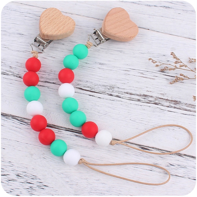 Chuỗi Hạt Kẹp Núm Vú Giả Cho Bé Sơ Sinh