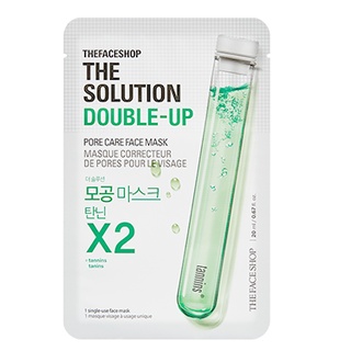 [The face shop] the Solution Double Up Mask. / the face shop ❈ ❈ (Hạn sử dụng 2027)