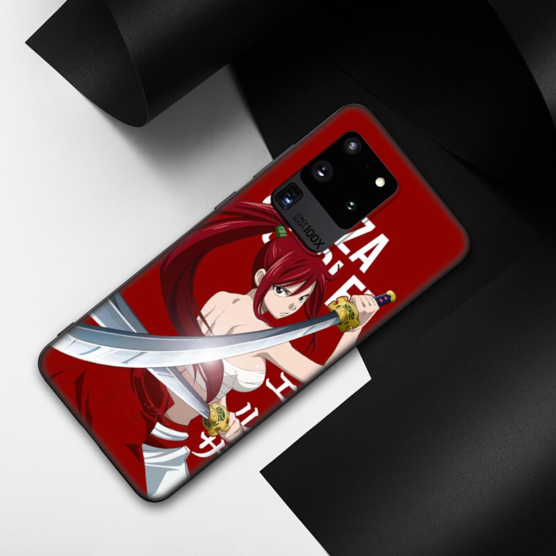 Samsung Galaxy J2 J4 J5 J6 Plus J7 J8 Prime Core Pro J4+ J6+ J730 2018 Casing Soft Case 47LU Fairy Tail Anime mobile phone case