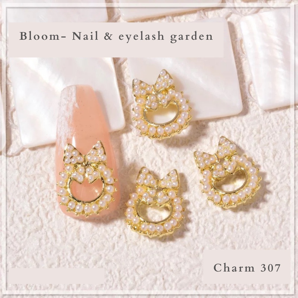 Charm ngọc nail gắn móng tay