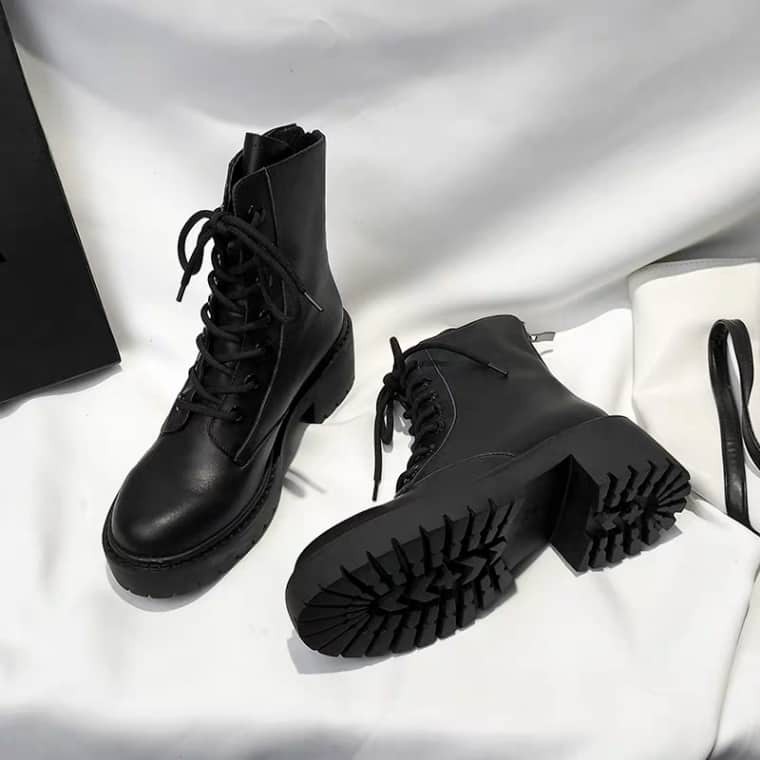 (sẵn 39)Giày boots unisex đế cao ulzzang Hàn Quốc