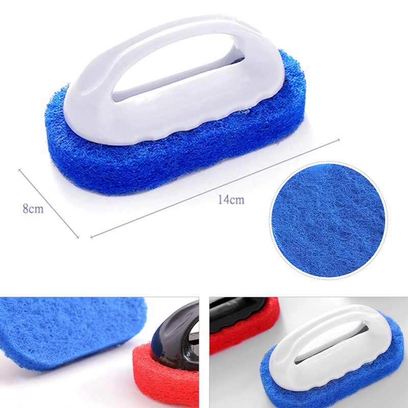 Bàn Chải Mút Xốp Cứng Làm Sạch Nhà Bếp/Bồn Tắm