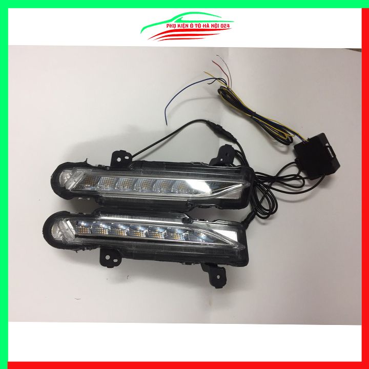 Đèn led mí ca lăng cản trước ô tô Vios 2019-2021 Bản E Không Chạy Đuổi