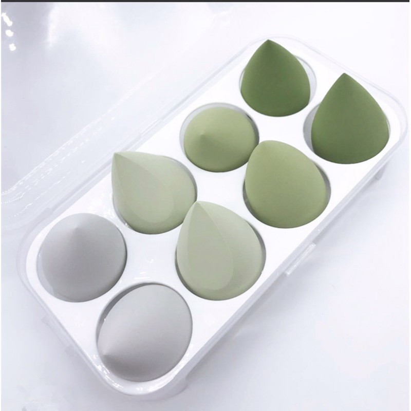 hộp 8 bông mút mềm mịn, siêu tiết kiệm