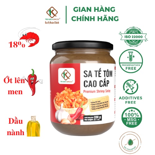 Sa Tế Tôm Cao Cấp Tri Kien Spices 230gram