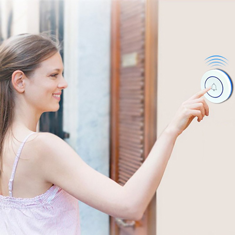 Outdoor Button Wifi Home Alarm Smart Wireless 433 Doorbell