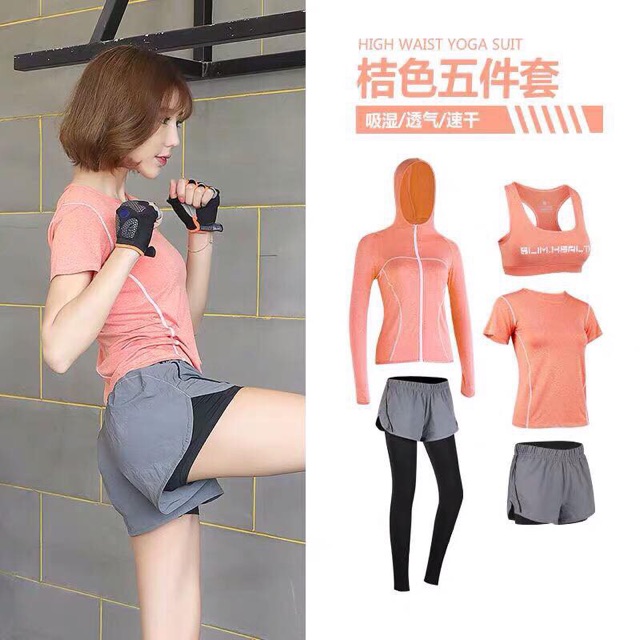 Combo sỉ quần áo tập gym