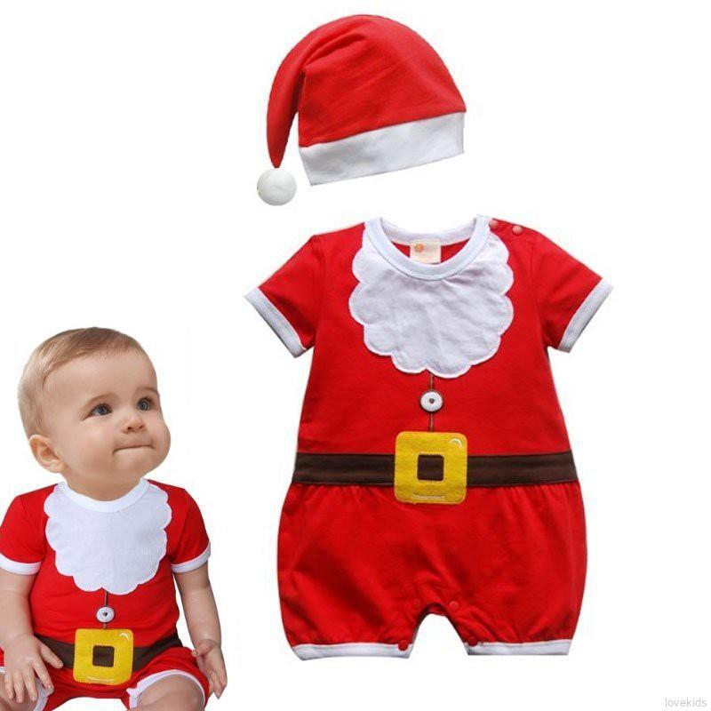 Đồ hóa trang ông già Noel cho bé