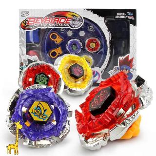 Bộ 4 món đồ chơi con quay Beyblade Burst bằng hợp kim cho trẻ em