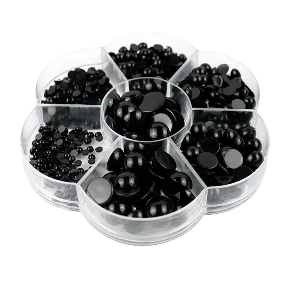 Mắt Búp Bê Orentlii 3-12mm Màu Đen