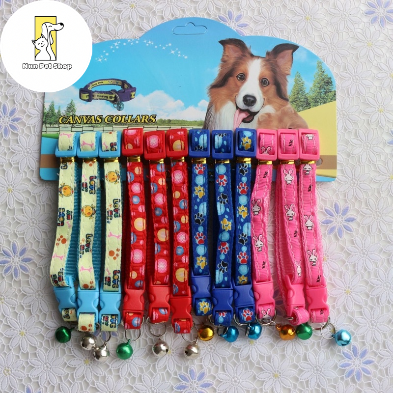 Vòng cổ chuông cho cún mèo&lt; 5kg