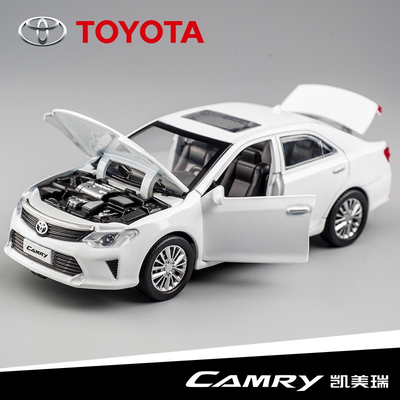 Mô Hình Xe Hơi Toyota Camry 4 Cửa Bằng Hợp Kim Tỉ Lệ 1:32 Có Đèn Và Âm Thanh