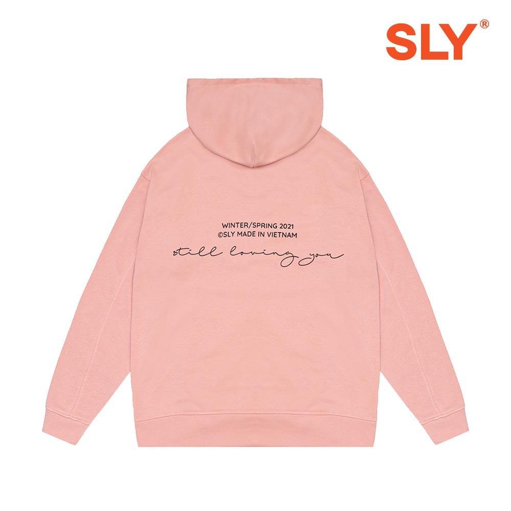 Áo Hoodie Nỉ Chân Cua SLY Sticker màu Pink Smoke | BigBuy360 - bigbuy360.vn