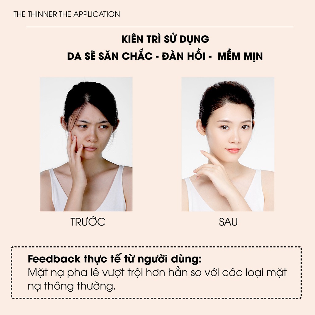 Mặt Nạ Trắng Da &amp; Dưỡng Ẩm CIYAOO Chính Hãng / Mặt Nạ Trong Suốt (Hộp 5 miếng)