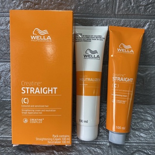 Duỗi Tóc Wella Creatine Straight 100ml X2
