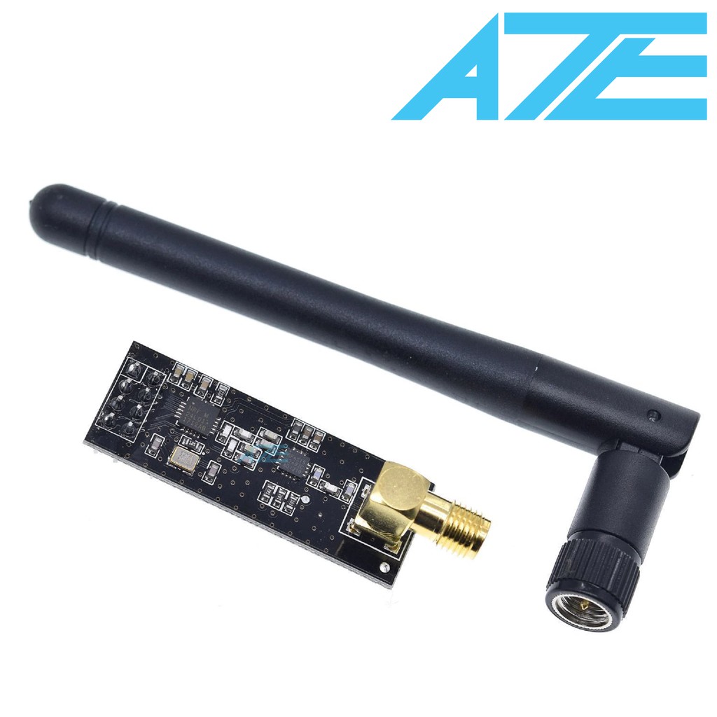 Mạch Thu Phát RF NRF24L01 + PA + LNA 2.4Ghz Anten Rời -