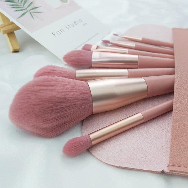 [FREE SHIP] Bộ Cọ hồng 13 cây kèm bao da siêu xịn