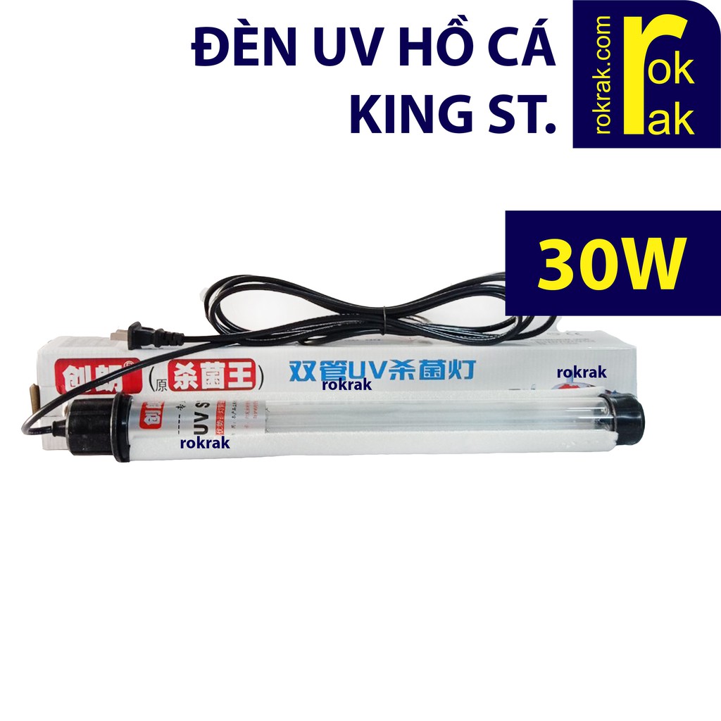 GIÁ SỈ-Đèn UV hồ cá King St. 30W 40W dùng cho hồ ngoài trời