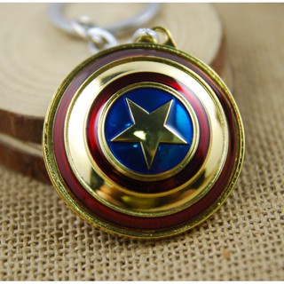 Móc Khóa Khiên Avengers (Xoay Được)