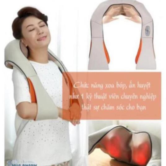 🔥GIÁ HỦY DIỆT🔥CHÍNH HÃNG BH 5 NĂM🌟Đai đeo Massage Cổ Vai Lưng Gáy Chuyên Sâu Ayosun Hàn Quốc