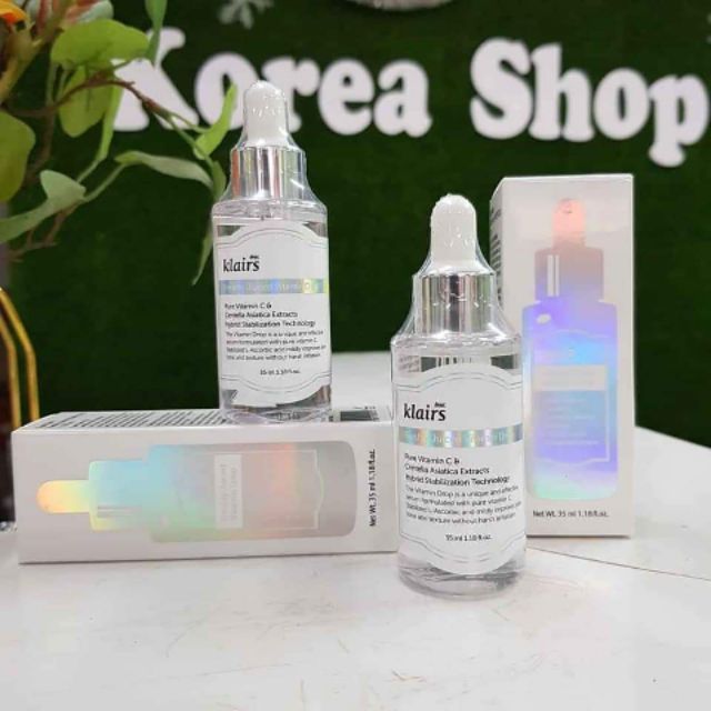 Serum dưỡng trắng da từ vitamin C Klairs Freshly Juiced Vitamin Drop