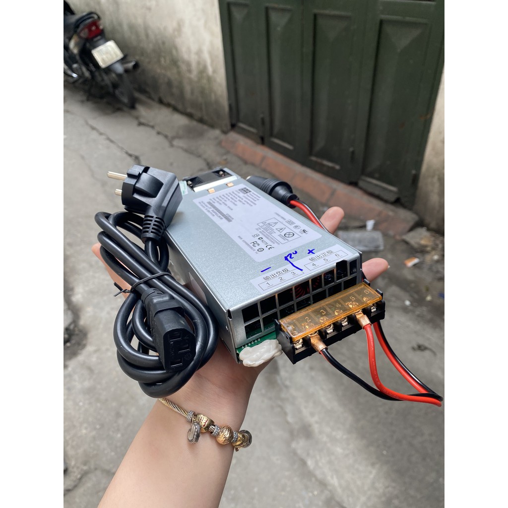 Bộ nguồn 12v 20A cho bơm lốp oto xe máy