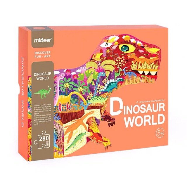 Ghép Hình 280pcs “Dinosaur World” Khủng Long
