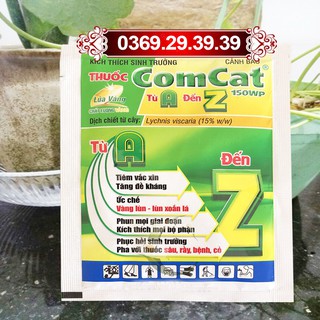 PHÂN BÓN KÍCH THÍCH SINH TRƯỞNG COMCAT 150WP CHO CÂY TRỒNG