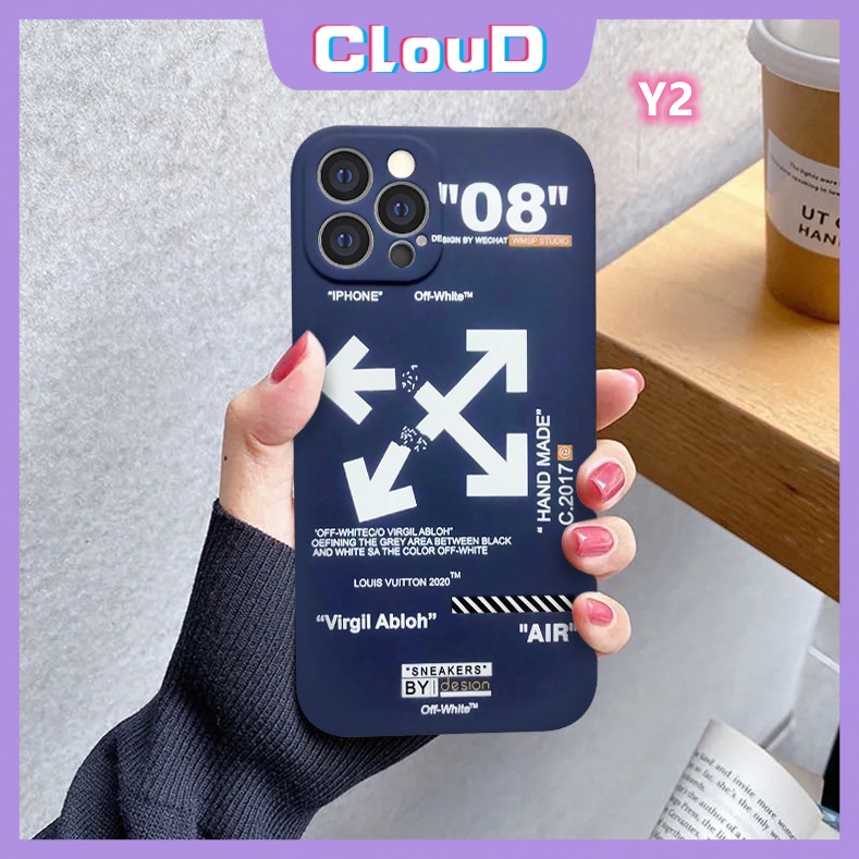 OFF-WHITE Ốp Điện Thoại Cạnh Mềm Chống Sốc Cho Xiaomi Mi 11 Lite 10T 10 Redmi 10 9A 9t 9 9c POCO M3 Pro X3 NFC Note10 10s 10pro 9 8