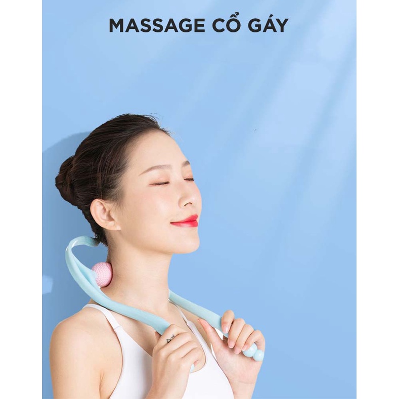 Dụng Cụ Massage Cổ KINGTECH KT-C823 - Cây Matxa Cổ Giúp Giảm Đau Cổ, Vai Gáy Một Cách Hiệu Quả