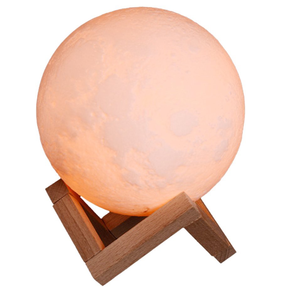 Đèn ngủ mặt trăng 3D độc đáo