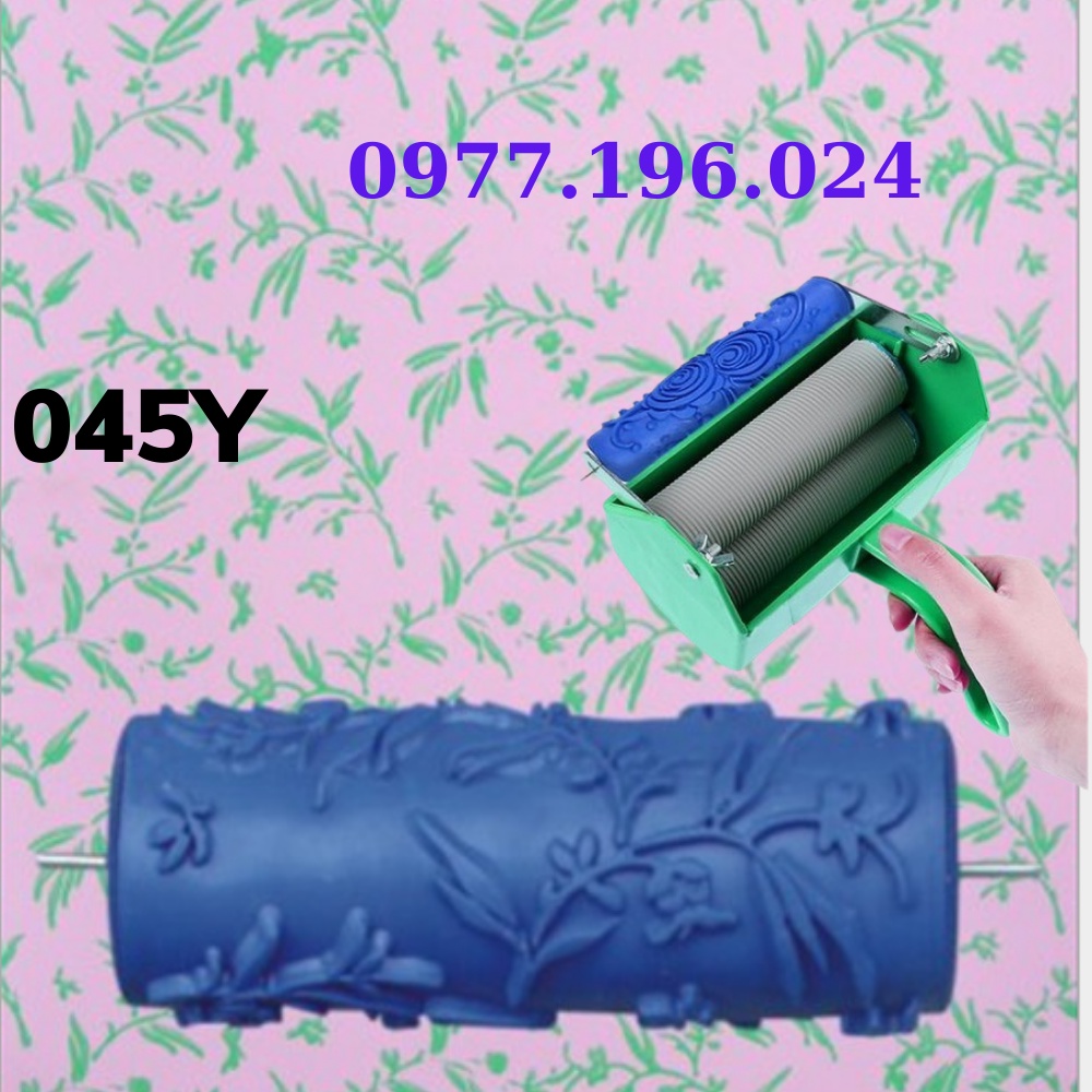 Con lăn sơn hoa văn họa tiết thay thế giấy dán tường thông minh
