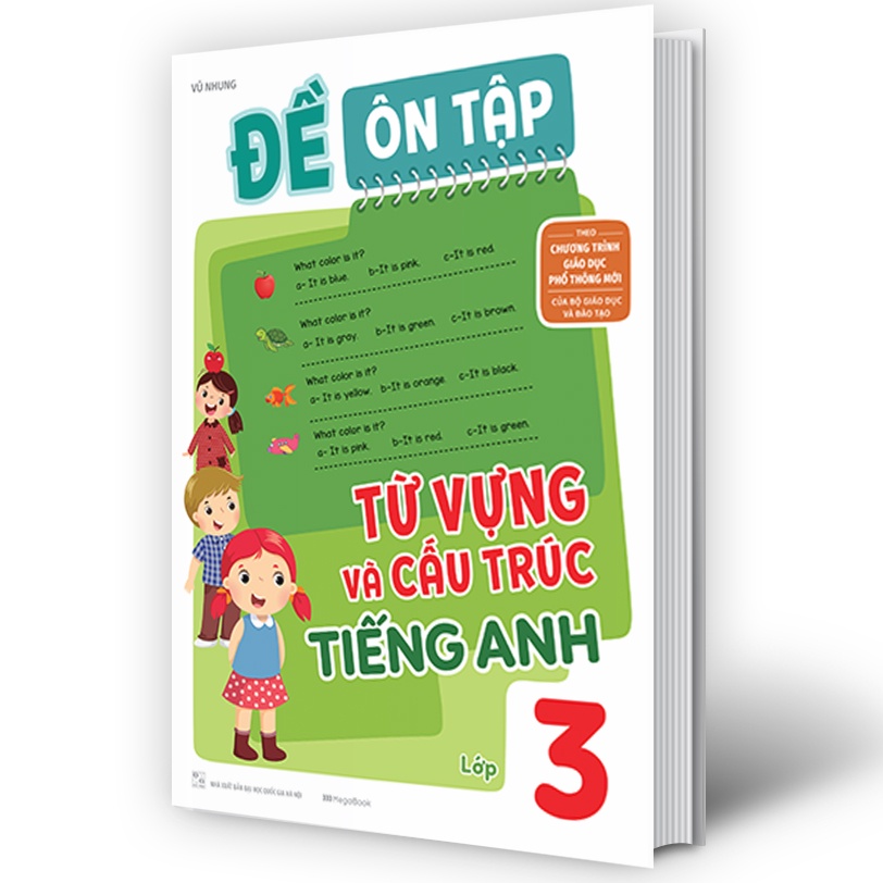 Sách Đề Ôn Tập Từ Vựng Và Cấu Trúc Tiếng Anh Lớp 3