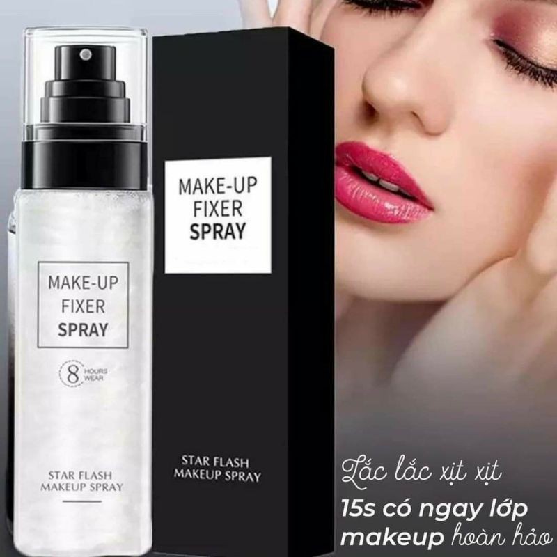 XỊT KHOÁ MAKE UP & BẮT SÁNG CĂNG BÓNG LỚP MAKEUP SUỐT 8 TIẾNG SPRAY | BigBuy360 - bigbuy360.vn