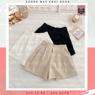 Quần đùi đũi nữ quần short đũi nữ dáng váy