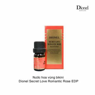 (Auth) Nước hoa vùng kín Dionel secret love romantic rose