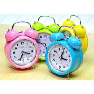 Đồng hồ báo thức 2 quả chuông kèm đèn