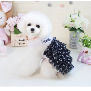 Áo cho Chó Mèo - Váy đầm xoè babydoll dễ thương - chọn mẫu