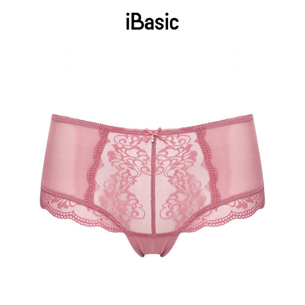Quần lót nữ ren lưới lưng cao iBasic PANW120