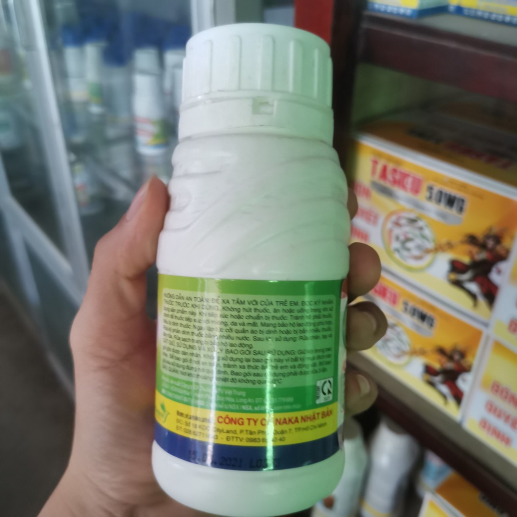 Top Naka japan 240ml Lem lép hạt, đạo ôn, vàng lá do nấm, trên lúa, Thán thư, ghẻ sẹo, cháy lá, thối quả, trên cam, quýt