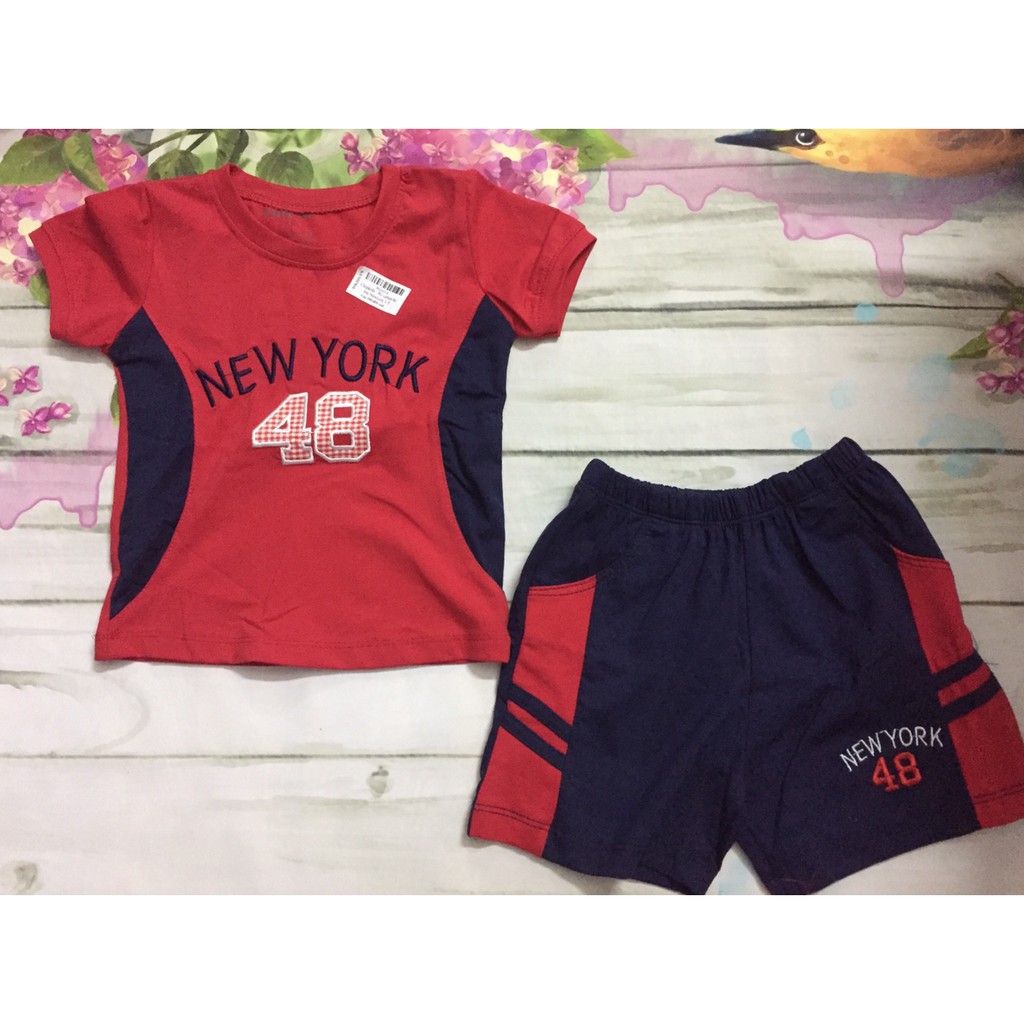 Chipkids - Bộ quần áo cộc tay bé trai chất siêu đẹp (1-7y)