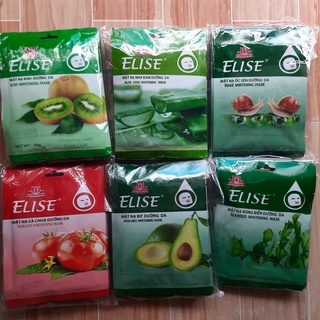 [10 MIẾNG MẶT NẠ] Mặt Nạ Dưỡng Da Elise Trắng Mịn Sáng Da