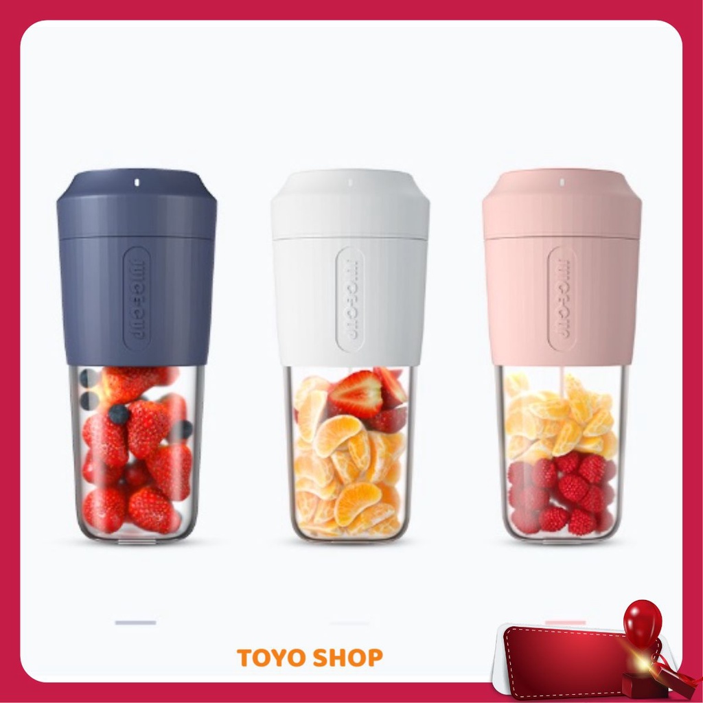 Máy xay sinh tố mini Juice Cup, dung lượng pin lớn 3000 mAh, 500ml, xay hoa quả