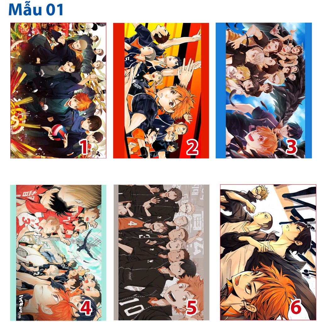 Poster/ TRanh dán tường anime Haikyuu!