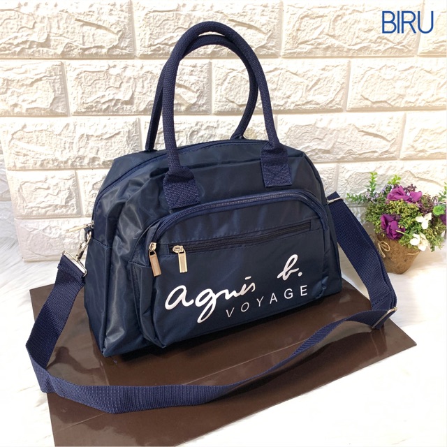 Túi xách nữ AGNES B TOTE IRENE 4REST NYLON chất lượng