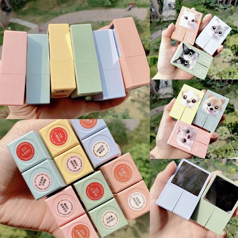 (Hàng Mới Về) Set Son Môi Hengfang Đổi Màu Cao Cấp Chuyên Dụng